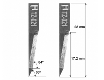 Zund blade Z21 / 3910314 / HTZ-021 / compatible for Zund automated cutting machine